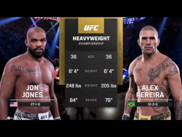 UFC Fantasy Fights Jon “Bones“ Jones vs Alex “Poatan“ Pereira