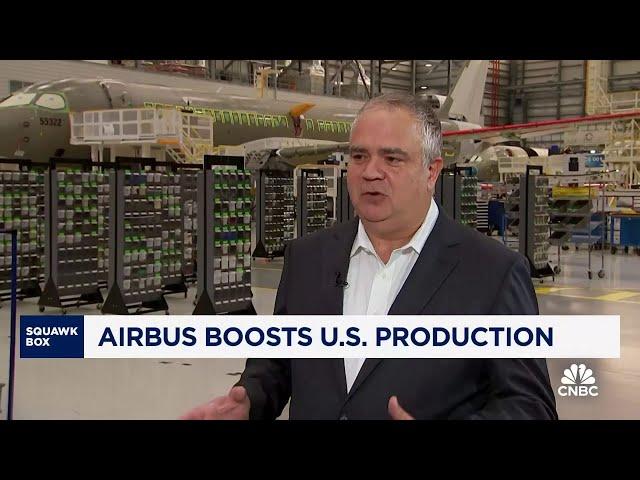 Airbus North America CEO Robin Hayes on production ramp, travel demand outlook