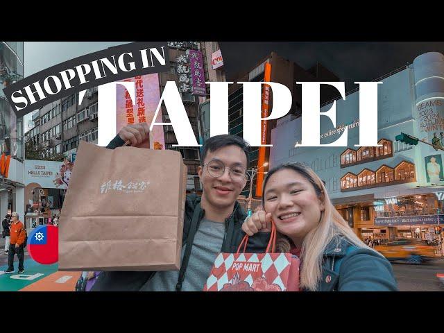 Shopping in XIMENDING and local food in TAIPEI | Taiwan Travel 