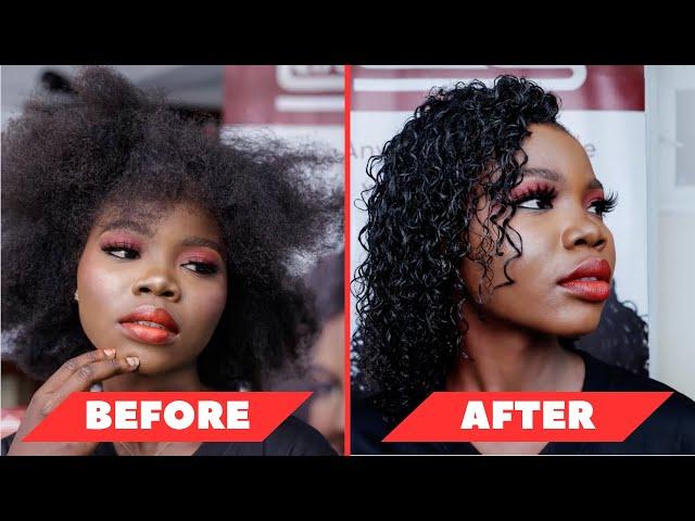 Leisure Curl Permanent Cold Wave Curly System Tutorial