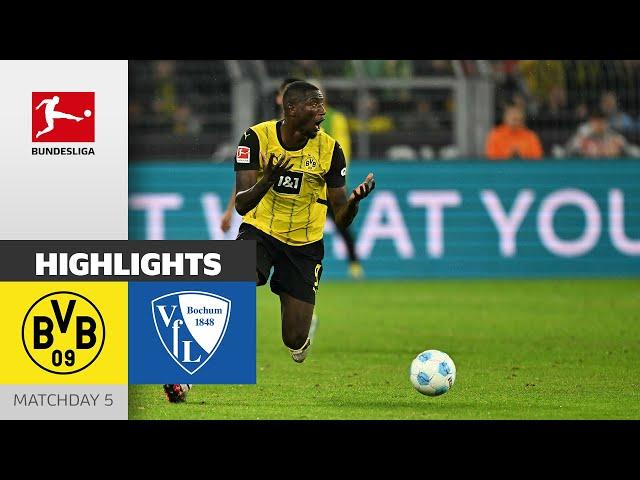 BVB Turns The Game | Borussia Dortmund - VfL Bochum 1848 4-2 | Highlights | MD 5 – Bundesliga '24/25