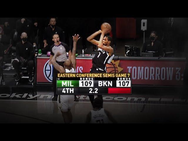 Final 6 Minutes of Bucks vs Nets Game 7 - 2021 NBA ECSF