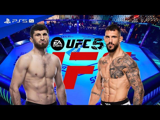 Magomed Ankalaev Vs ALEKSANDAR RAKIC FULL FIGHT (UFC 5 Simulation) PS5