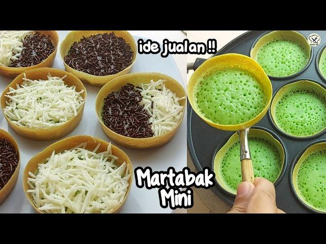 RESEP MARTABAK MANIS MINI UNTUK PEMULA FULL BERSARANG DAN ANTI GAGAL