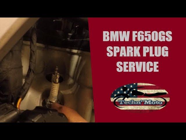 Spark Plug Replacement- best way to replace these- 2007 BMW F650GS| Techn' Moto