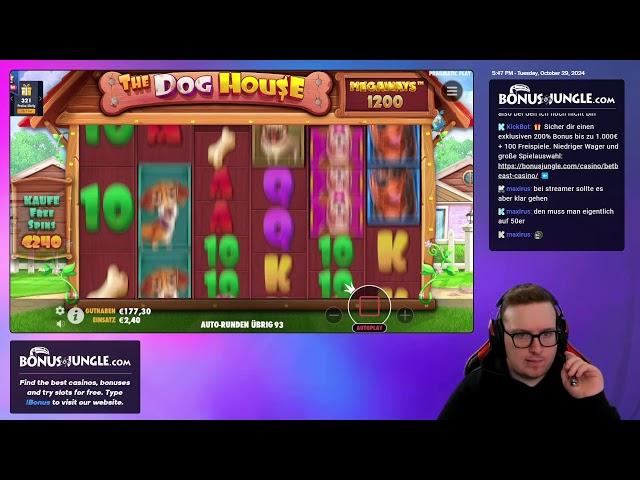  LIVE: BONUS BUYS & SLOTS!  BONUSJUNGLE.COM