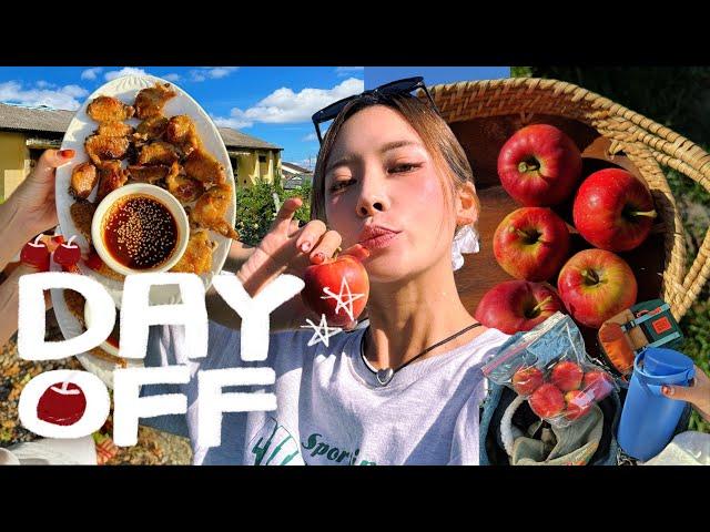 VLOG사과로 시작해서 사과로 끝난 DAY-OFF ️살오른근황