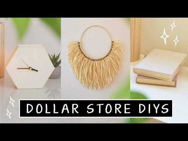 Dollar Store DIY Room Decor - EASY Budget Decor // diy boho dollar tree decor