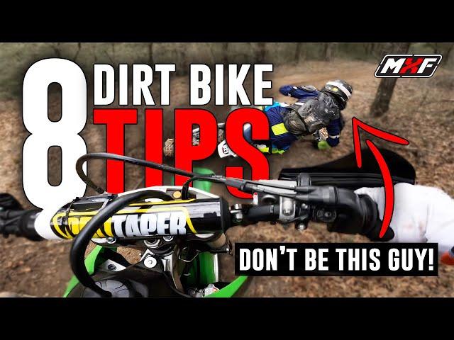 8 Dirt Bike Tips For Beginner Riders