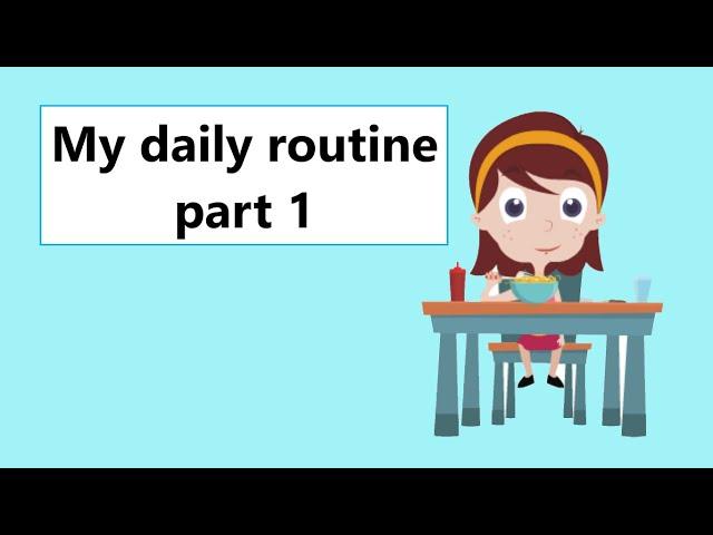 Inglese con Sofia - Inglese per bambini - part 1 - Daily routine (Routine quotidiana)