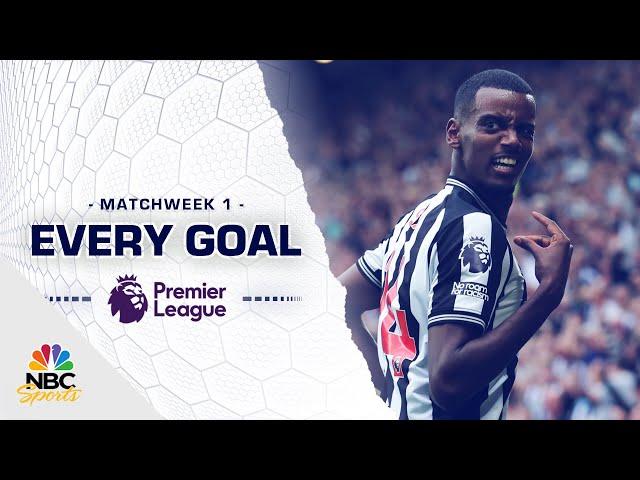 Every Premier League goal from Matchweek 1 (2023-24) | NBC Sports