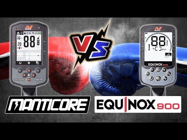 Minelab Manticore vs Equinox 900 - Which to Buy?