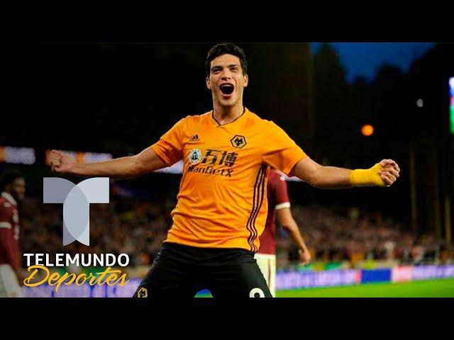 El reto mayúsculo de Raúl Jiménez ante el Manchester City de Guardiola | Telemundo Deportes