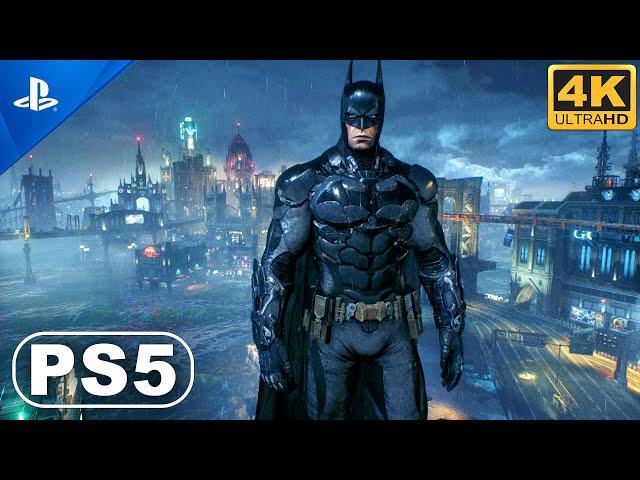 BATMAN ARKHAM KNIGHT PS5 Gameplay - 4K Ultra Graphics (4K UHD)