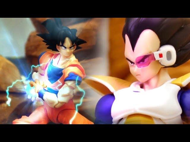 Dragon Ball Stop Motion - Goku VS Vegeta