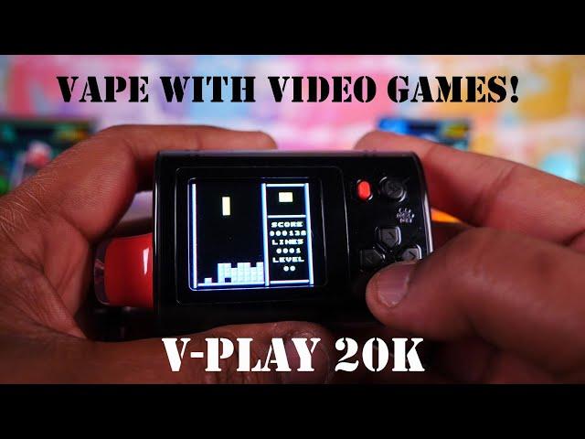 This VAPE has VIDEO GAMES!!!! V-Play 20K Review! VapingwithTwisted420