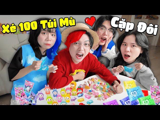 Kairon Simmy Và Phong Cận Sammy XÉ 100 TÚI MÙ PHIÊN BẢN CẶP ĐÔI LÚC 2H SÁNG 