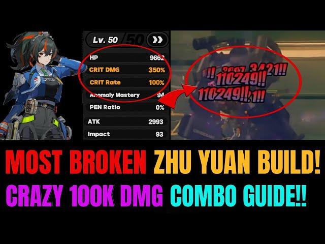 HIGHEST DAMAGE Build For C0-C6 Zhu Yuan! BEST Combo + Team + Weapon + Skill Rotations!