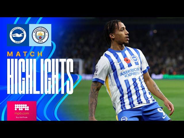 HIGHLIGHTS | Brighton v Man City | Premier League