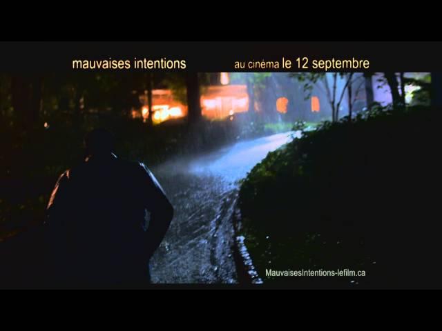 MAUVAISES INTENTIONS: Pub Télé