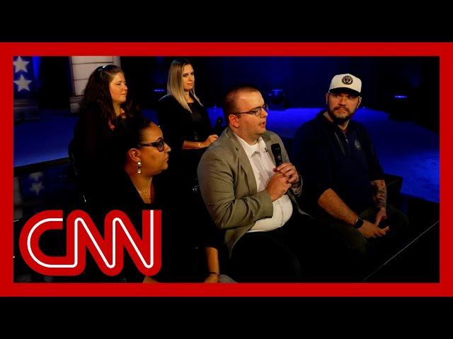 CNN asks undecided PA voters if town hall changed their minds