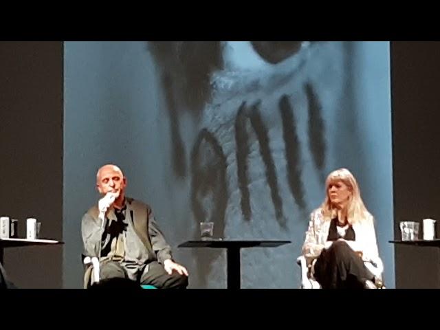 Peter Gabriel talks about masks @ Santeria Toscana 31 Milan Italy