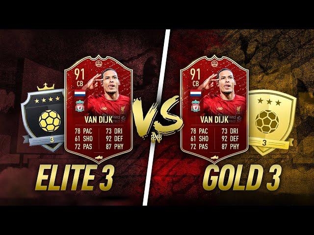 ELITE 3 vs GOLD 3 FUT CHAMPIONS REWARDS! WHICH IS BETTER?! - FIFA 20 Ultimate Team