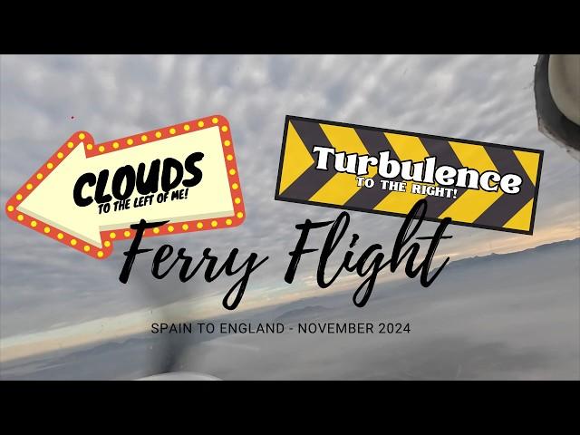 Ferrying a C172 from Granada Spain to the UK in November 2024