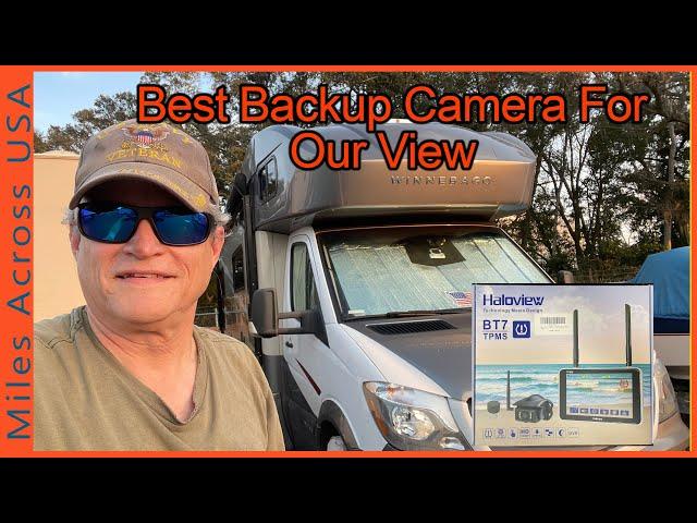 The Best RV Backup Camera - Haloview BT7 with TPMS and Touch Screen