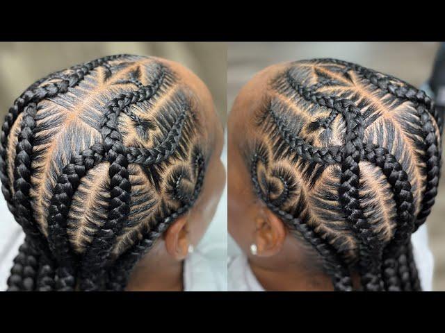 Freestyle stitch braids