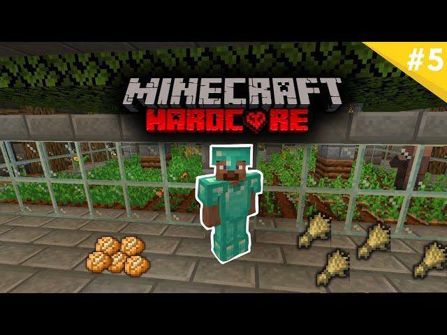 Minecraft Hardcore - Automatic Food Farm (EP 5)