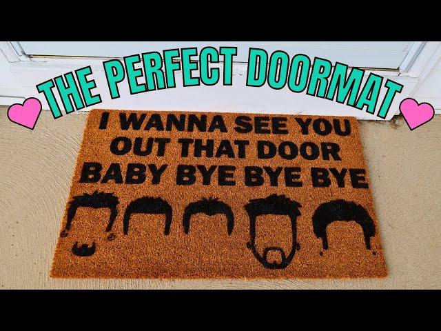 HOW TO MAKE THE PERFECT DOORMAT WITH CRICUT