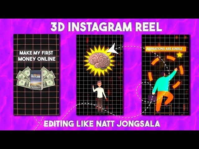 Edit Viral 3d Instagram reels like Houston kold, Bart Vfx, Iman Gadzhi, Ali abdaal and Magnatesmedia