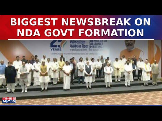 NDA To Stake Claim To Form Government, PM Oath Likely On June 9 | Modi To Get NDA Mandate | Latest