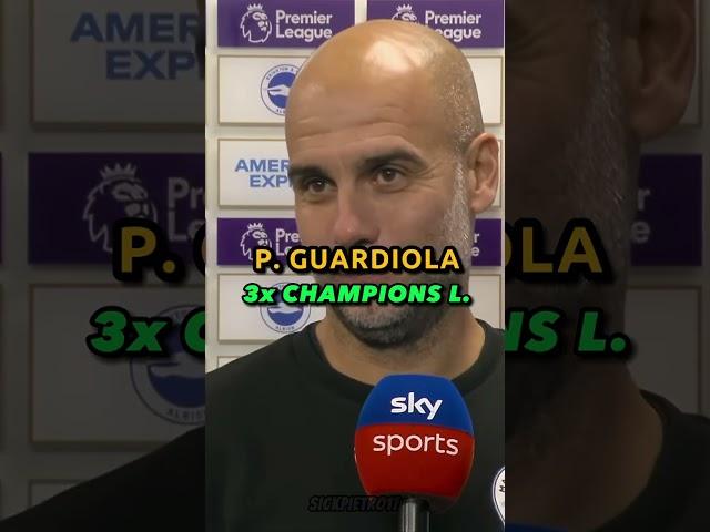 COACHES with MOST CHAMPIONS LEAGUE TITLES WON! #shorts
