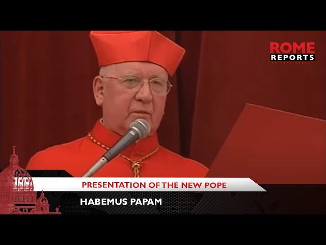 Habemus Papam: When Cardinal Medina introduced the new Pope