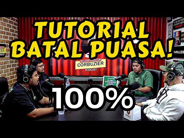 TUTORIAL BATALIN PUASA % - RIGEN GJLS- Deddy Corbuzier Podcast 