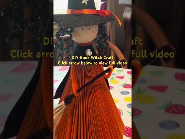 DIY Book Witch Craft click arrow to view full video