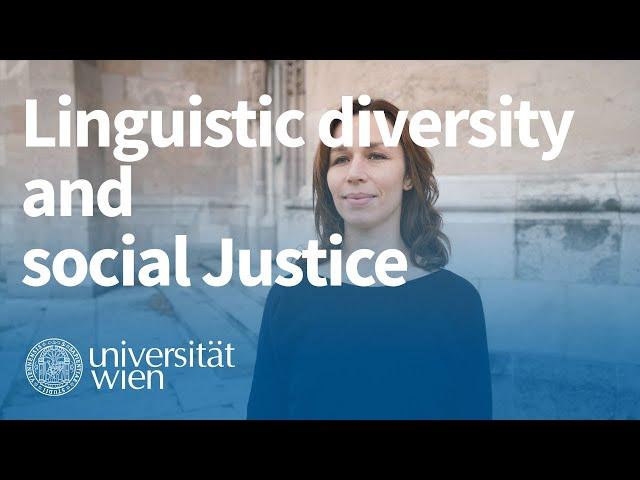 Linguistic diversity and social Justice: Clara Holzinger explains her research