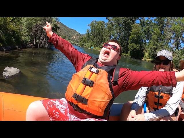 Derek Goes White Water Rafting with the Family!