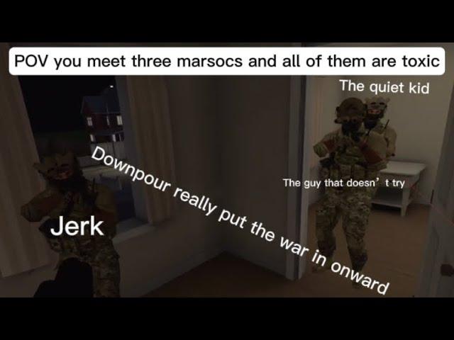 POV you meet three marsocs and all of them are toxic!!!
