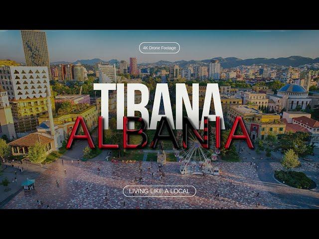 Stunning Aerial Views Of Tirana, Albania In 4k Quality! 