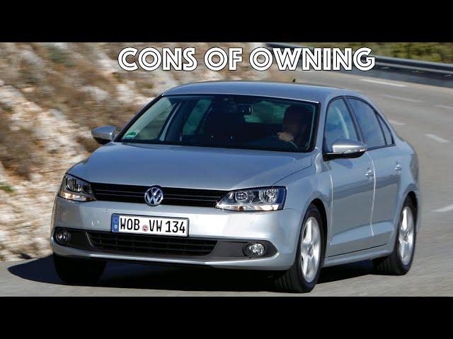 What are the cons of owning a Volkswagen Jetta VI ?