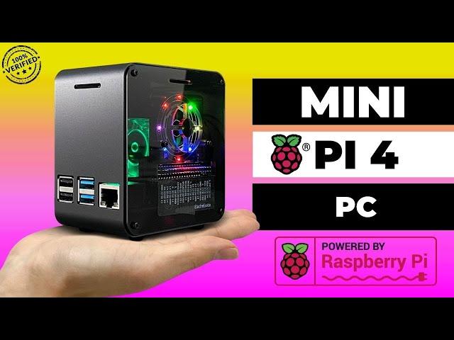 DIY Raspberry Pi 4 Desktop Case  Mini PC Build 2022