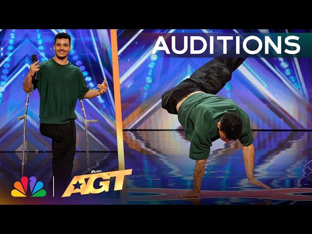 Brazilian Dancer Bboy Samuka Is Called "The BEST!" By Sofia Vergara! | Auditions | AGT 2024