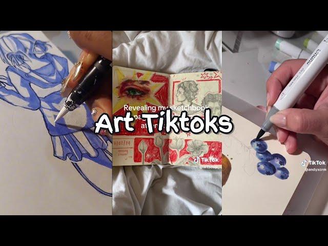 Art Tiktoks I saved