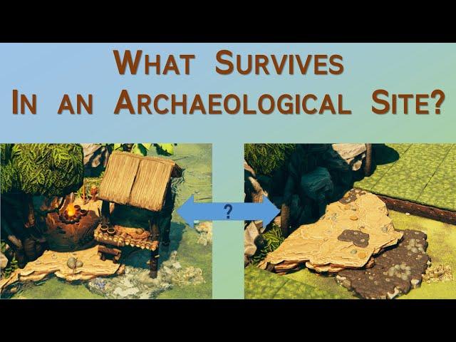 What survives in an archaeological site? Short Answers in Archaeology 008 #shorts