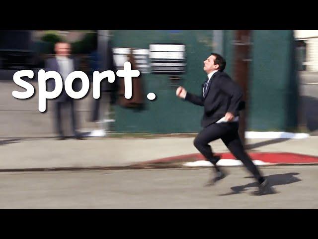 olympic sports explained by the office | Comedy Bites