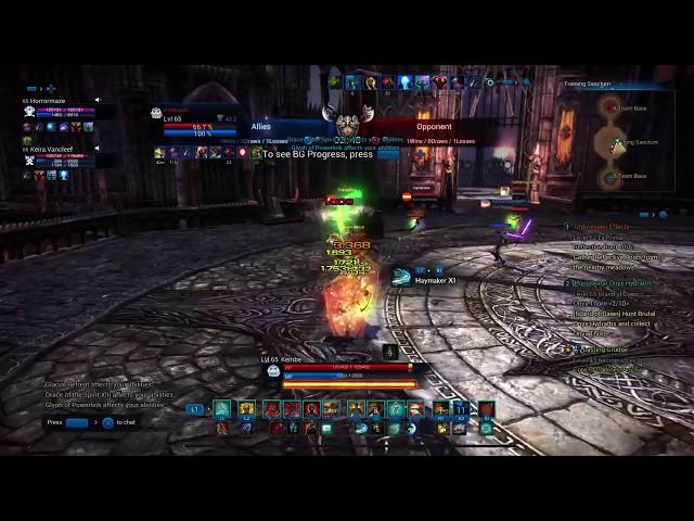 TERA (PS4) Crazy Brawler PvP Combo