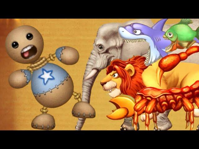 All Animals WEAPONS | Kick The Buddy